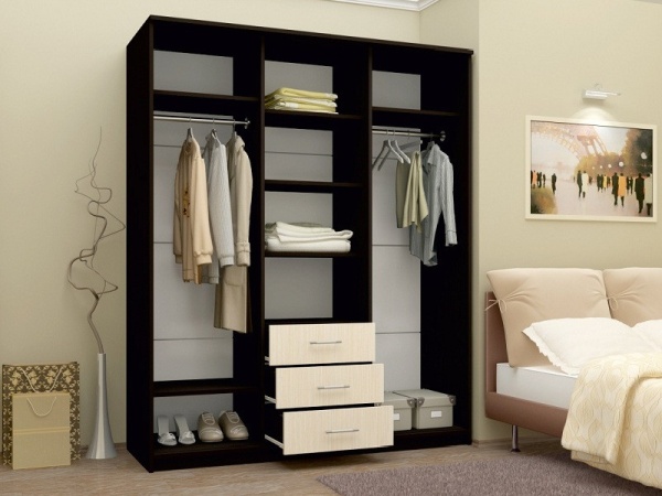 Шкаф-Купе Модрест (Ш-1700 × В-2220 × Г-574 мм)/Разные Цвета