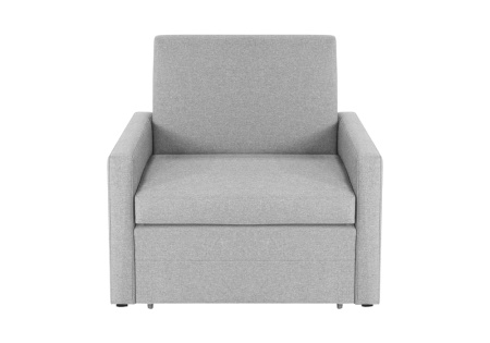 Кресло выкатное Виктория-5 светло-серое