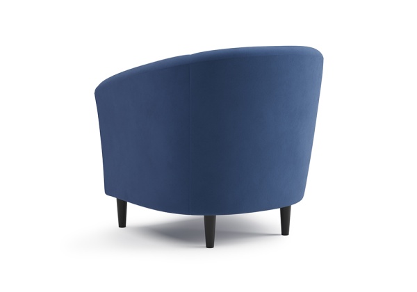 Кресло Вета велюр синий