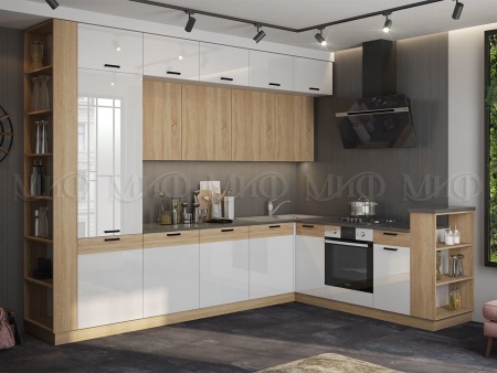 Кухонный Гарнитур Техас-5 МДФ 3200 Х 2250 мм/Разные Цвета