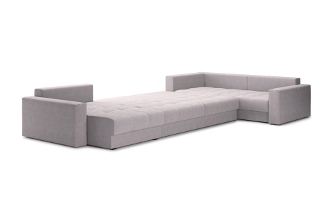 Диван п-образный тик-так Монарх бежевый