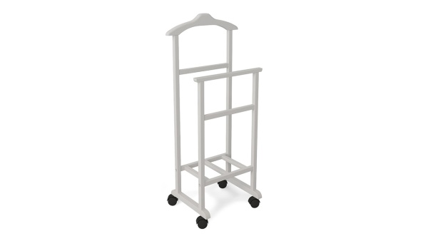 Вешалка Напольная Белая Матовая (Ш-460 мм x В-1060 мм x Г-340 мм)